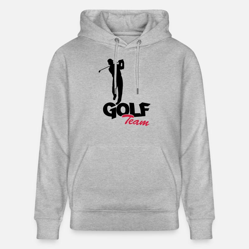 golfer_team2 - Sweat à capuche bio CRUISER Stanley/Stella Unisexe - gris chiné