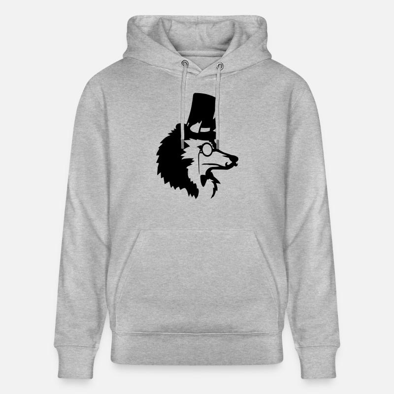 Cylindre Mr. Wolf Gentlemen - Sweat à capuche bio CRUISER Stanley/Stella Unisexe - gris chiné
