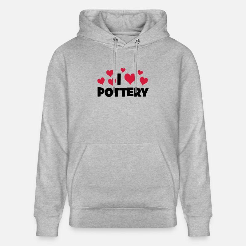POTTERY - Stanley/Stella Unisex Bio-Hoodie CRUISER - Grau meliert