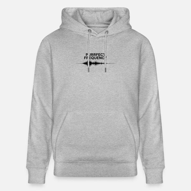 Fréquence parfaite - Sweat à capuche bio CRUISER Stanley/Stella Unisexe - gris chiné