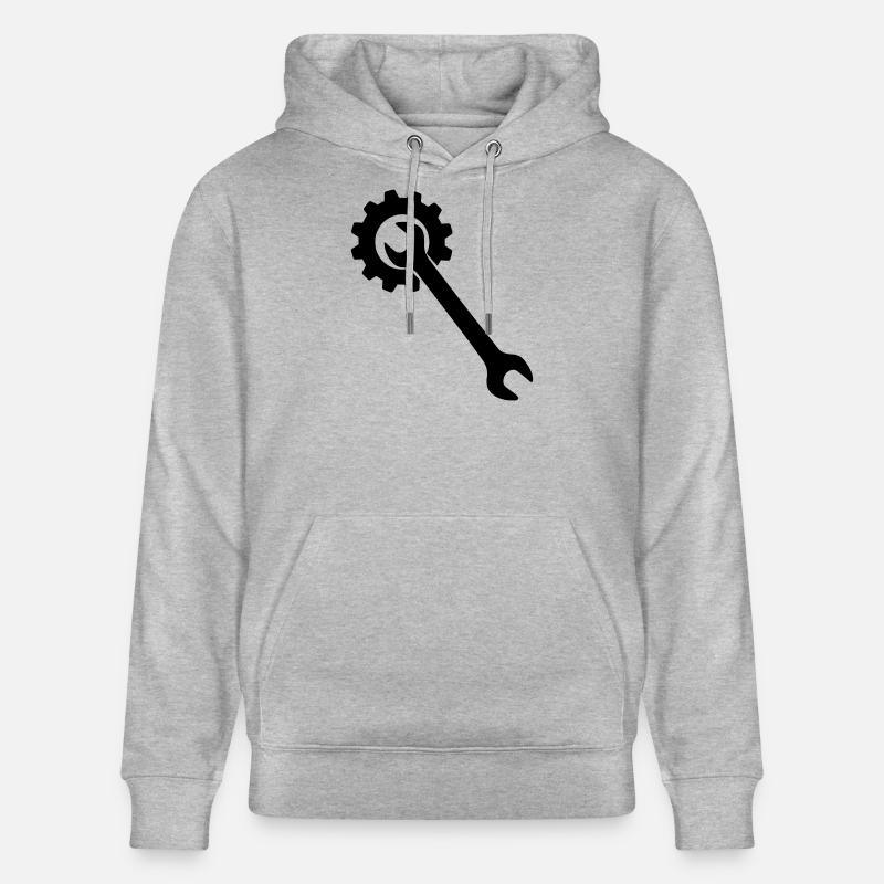 Outil de clé - Sweat à capuche bio CRUISER Stanley/Stella Unisexe - gris chiné