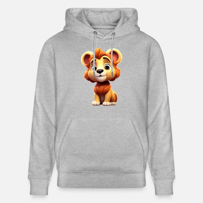 Leo mignon - Sweat à capuche bio CRUISER Stanley/Stella Unisexe - gris chiné