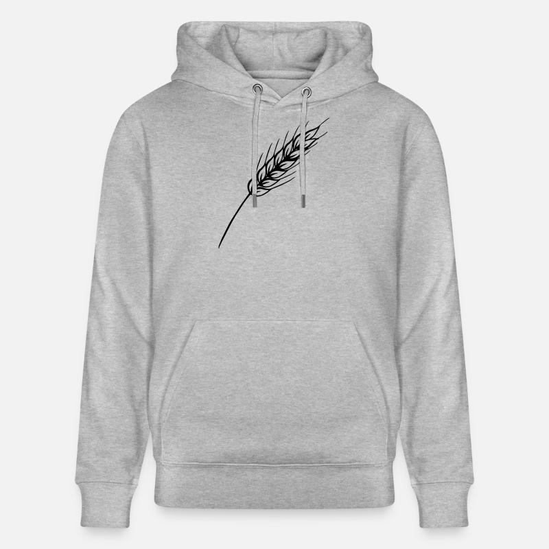 Tige fine à grain - Sweat à capuche bio CRUISER Stanley/Stella Unisexe - gris chiné
