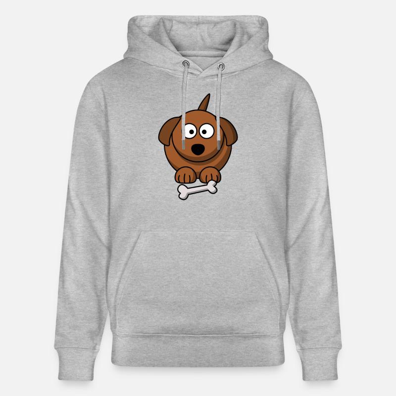 dog423 - Sweat à capuche bio CRUISER Stanley/Stella Unisexe - gris chiné