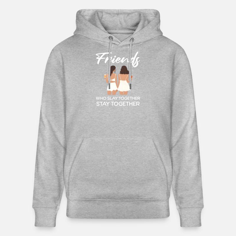 Amis qui tuent ensemble - Sweat à capuche bio CRUISER Stanley/Stella Unisexe - gris chiné