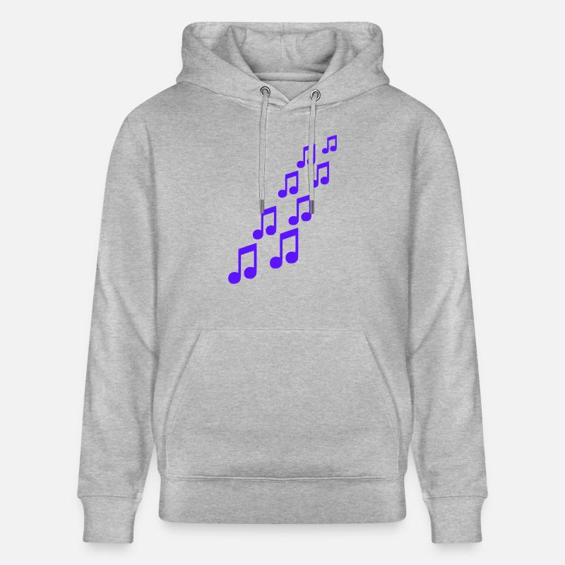 Notes - Sweat à capuche bio CRUISER Stanley/Stella Unisexe - gris chiné