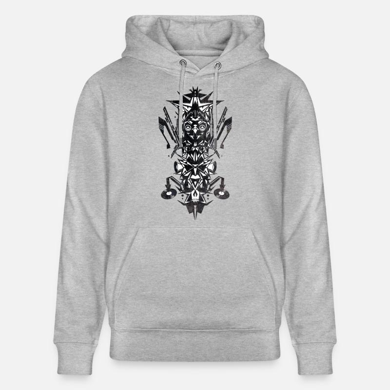 TECHNO - Sweat à capuche bio CRUISER Stanley/Stella Unisexe - gris chiné