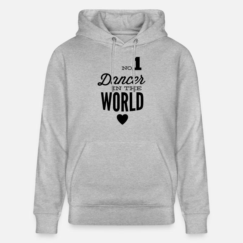 Meilleur danseur du monde - Sweat à capuche bio CRUISER Stanley/Stella Unisexe - gris chiné