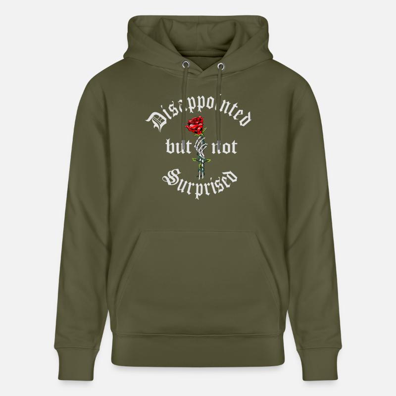 Déçu mais pas surpris - Sweat à capuche bio CRUISER Stanley/Stella Unisexe - vert kaki