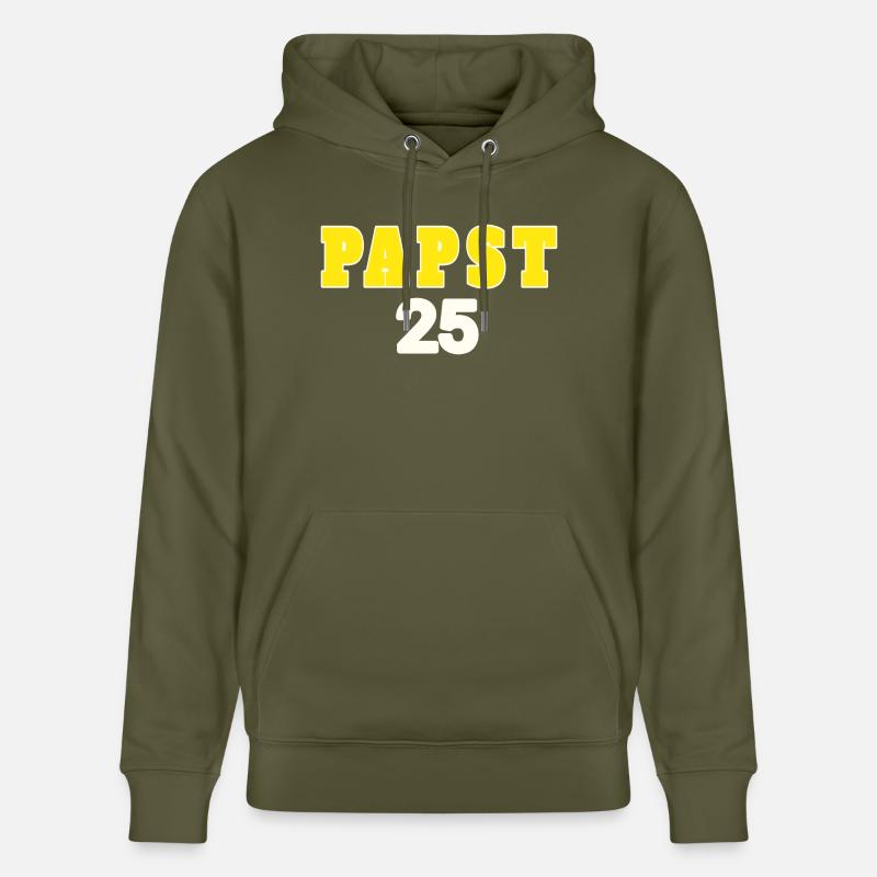 Pape 25 - Sweat à capuche bio CRUISER Stanley/Stella Unisexe - vert kaki