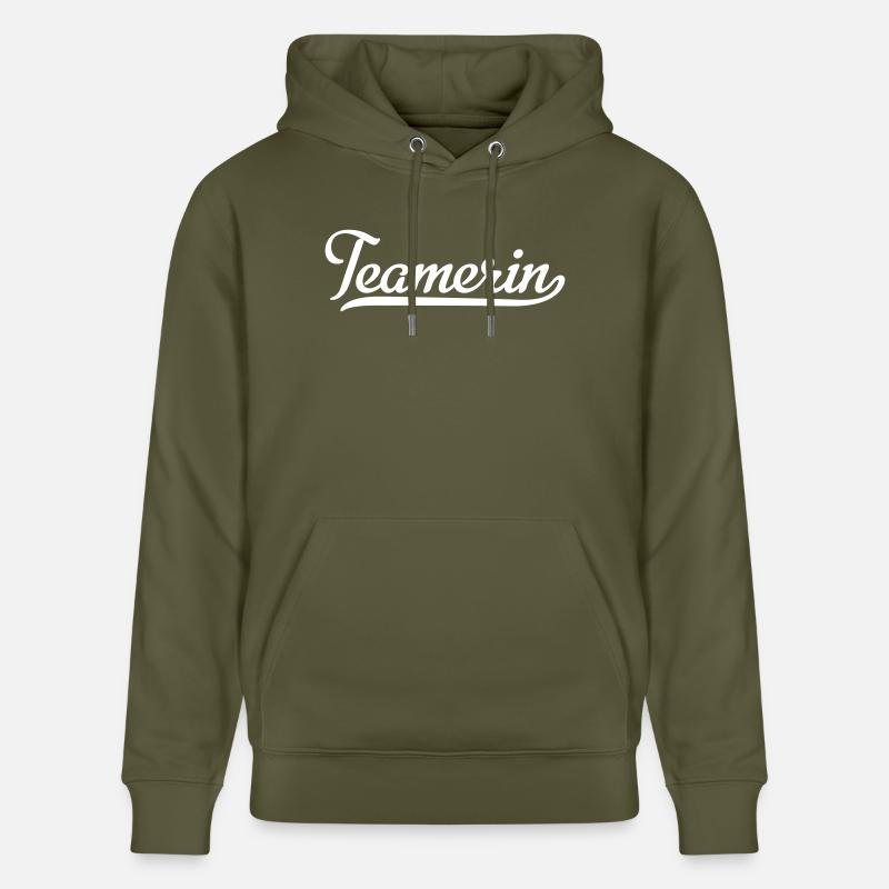 Teamer (Équipier) - Sweat à capuche bio CRUISER Stanley/Stella Unisexe - vert kaki