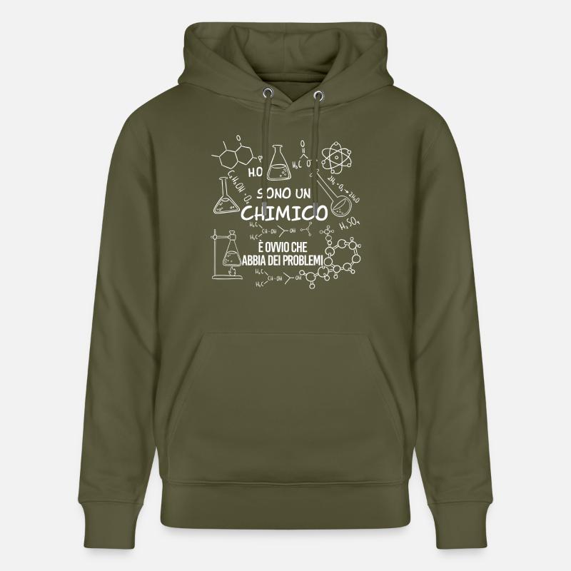 chimico - Sweat à capuche bio CRUISER Stanley/Stella Unisexe - vert kaki