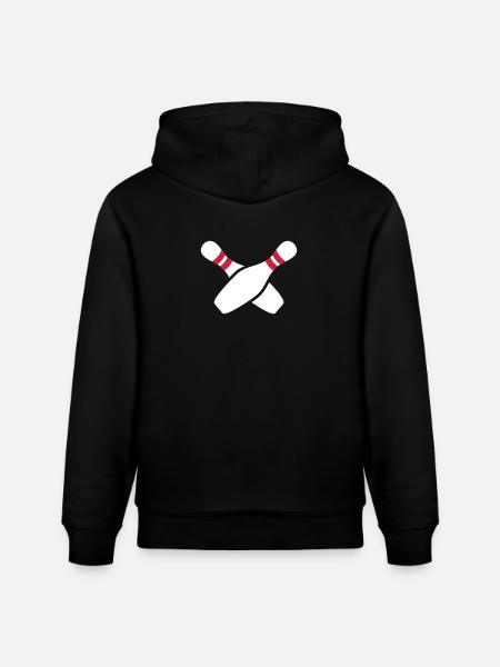 Bowling - Stanley/Stella Unisex Bio-Hoodie CRUISER - Schwarz