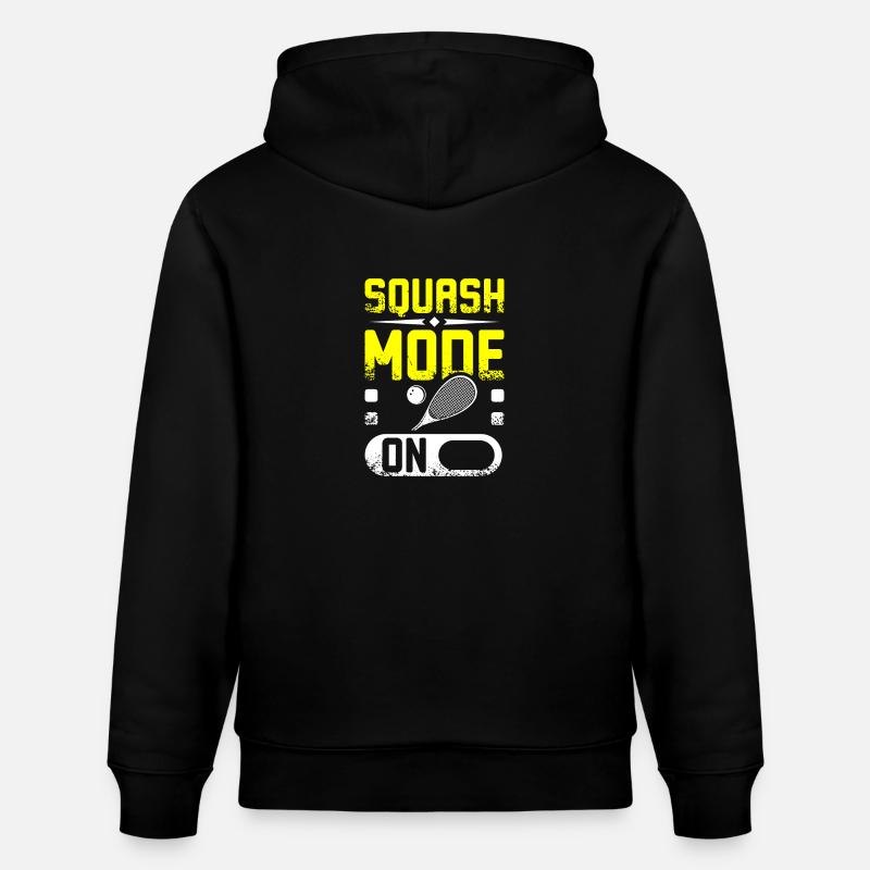 Mode Squash activé - Sweat à capuche bio CRUISER Stanley/Stella Unisexe - noir