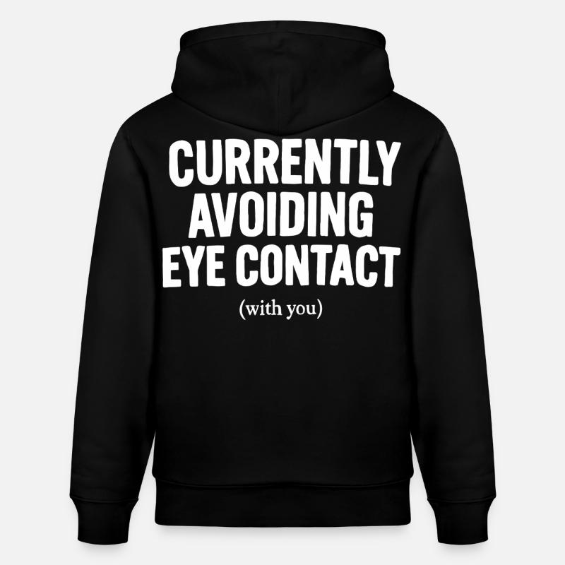 Pas de contact visuel - Sweat à capuche bio CRUISER Stanley/Stella Unisexe - noir