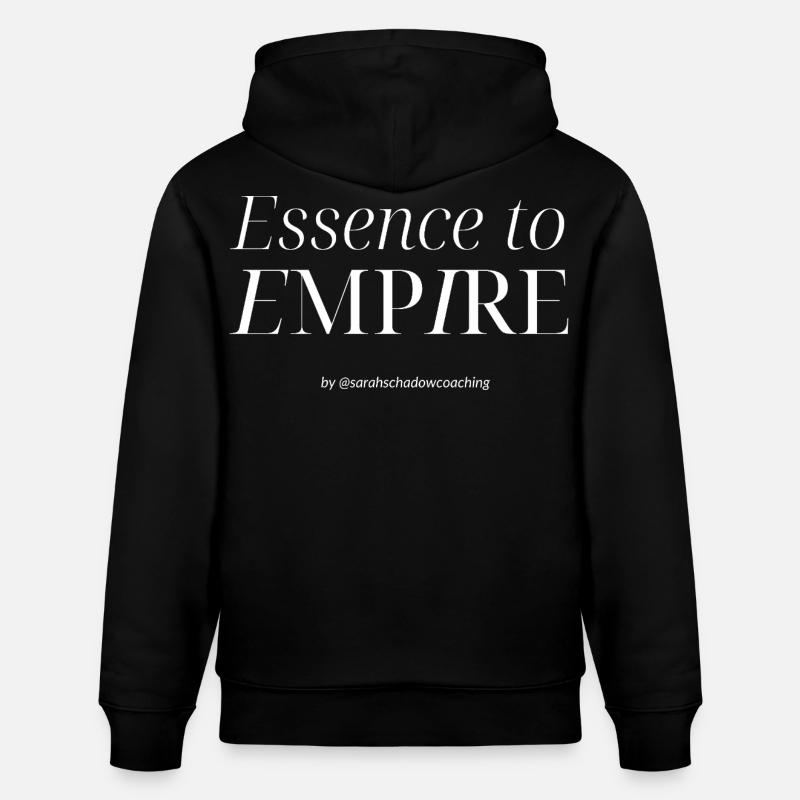 Essence à Empire - Sweat à capuche bio CRUISER Stanley/Stella Unisexe - noir