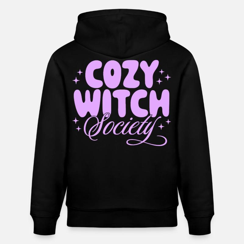 Société des Sorcières Douillettes - Sweat à capuche bio CRUISER Stanley/Stella Unisexe - noir
