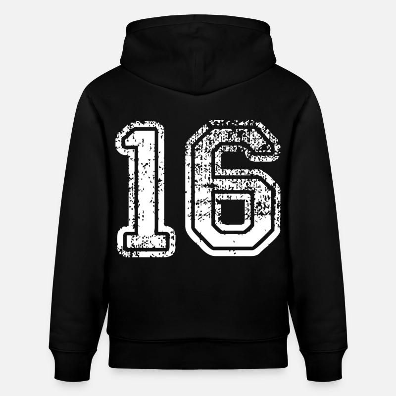 16 - Stanley/Stella Unisex Bio-Hoodie CRUISER  - Schwarz