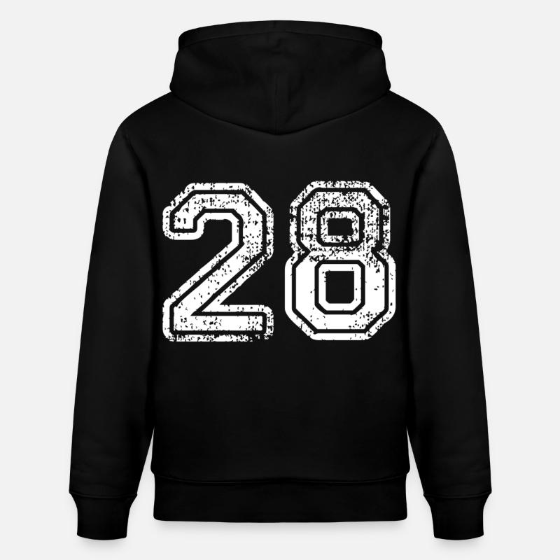 28 - Stanley/Stella Unisex Bio-Hoodie CRUISER - Schwarz