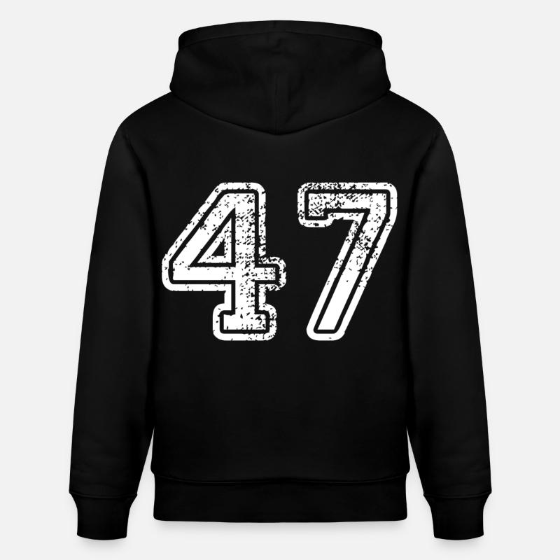 47 - Stanley/Stella Unisex Bio-Hoodie CRUISER  - Schwarz