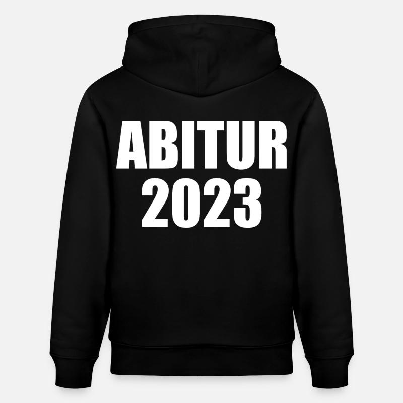 Abitur 2023 - Stanley/Stella Unisex Bio-Hoodie CRUISER  - Schwarz