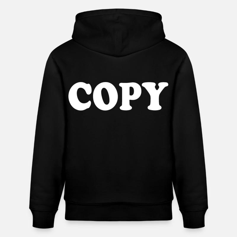 Copy - Sweat à capuche bio CRUISER Stanley/Stella Unisexe - noir