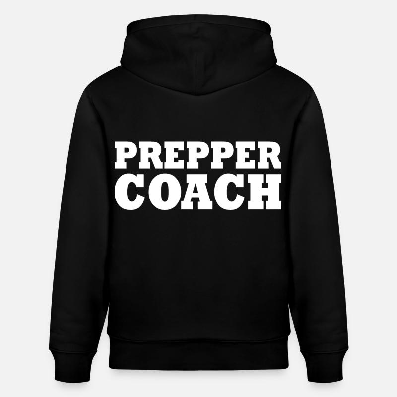 Prepper - Stanley/Stella Unisex Bio-Hoodie CRUISER  - Schwarz