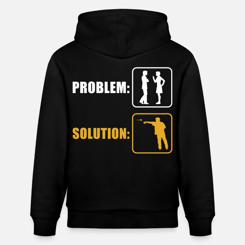 Dard - Sweat à capuche bio CRUISER Stanley/Stella Unisexe - noir