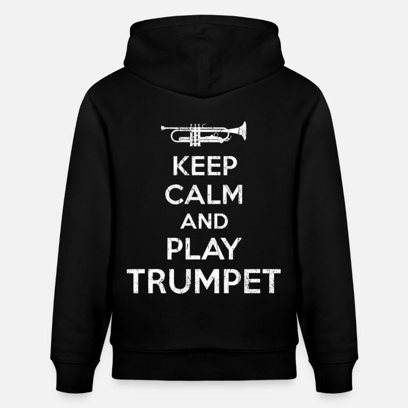 Trompeter - Stanley/Stella Unisex Bio-Hoodie CRUISER  - Schwarz