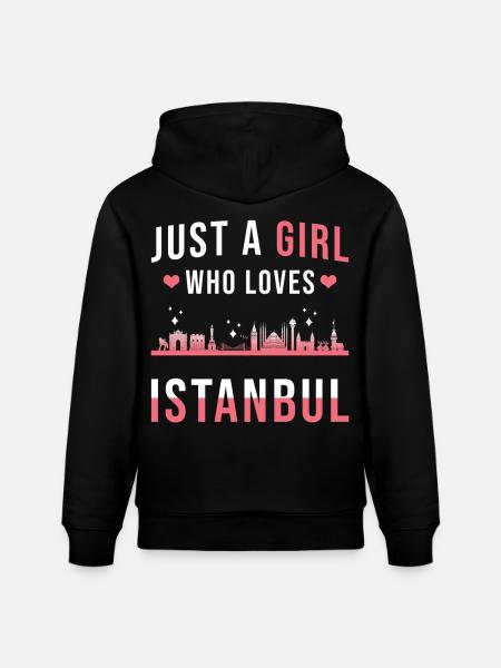 Istanbul - Stanley/Stella CRUISER Unisex Organic Hoodie - black
