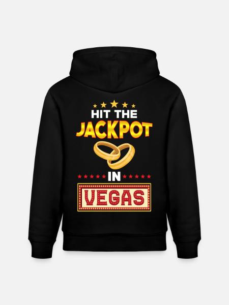 Las Vegas Wedding - Stanley/Stella CRUISER Unisex Organic Hoodie - black