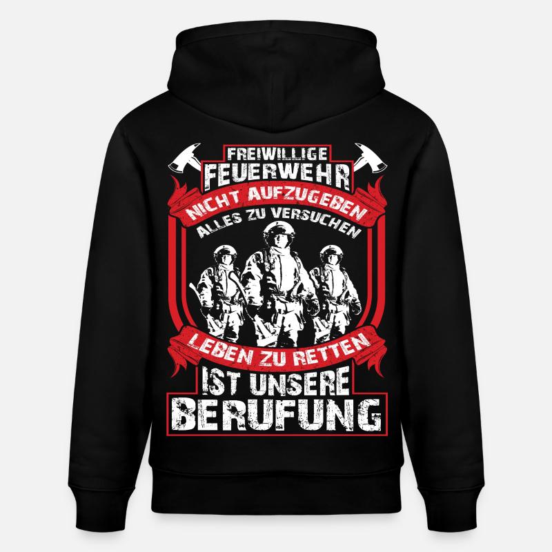 Meine Berufung - Stanley/Stella Unisex Bio-Hoodie CRUISER  - Schwarz