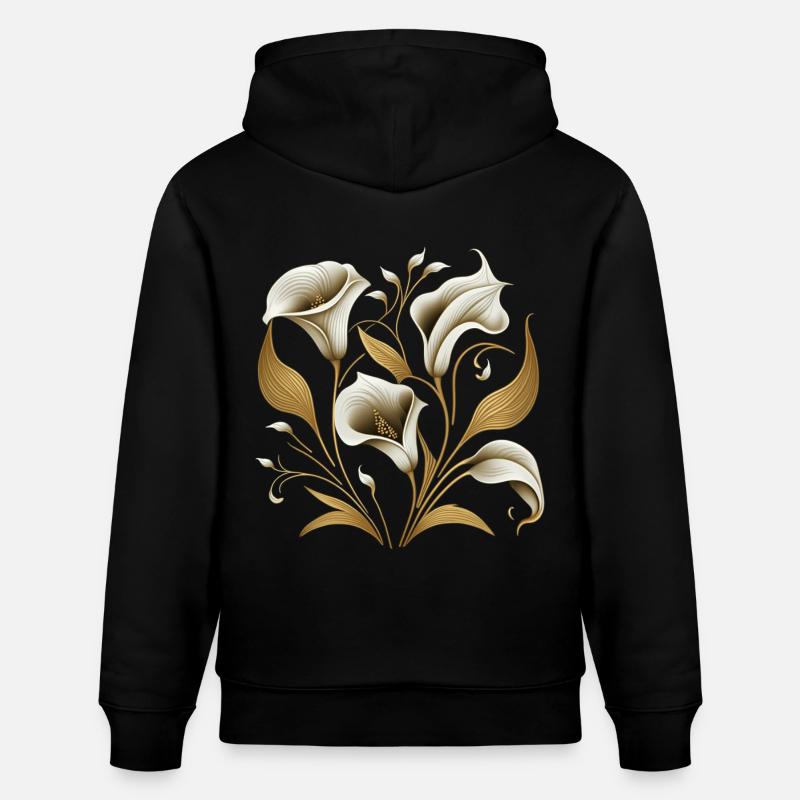 Lis - Sweat à capuche bio CRUISER Stanley/Stella Unisexe - noir