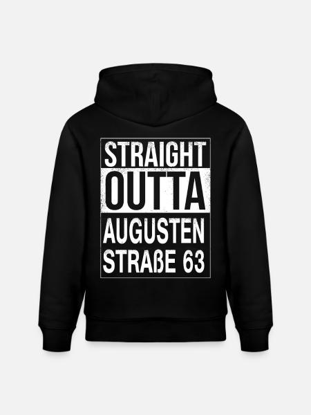 Köthen Augustenstraße 63 - Stanley/Stella CRUISER Unisex Organic Hoodie - black