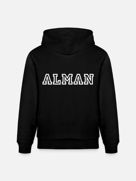 Alman Memes - Stanley/Stella Unisex Bio-Hoodie CRUISER  - Schwarz
