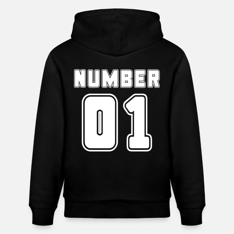 Numéro 1 - Sweat à capuche bio CRUISER Stanley/Stella Unisexe - noir