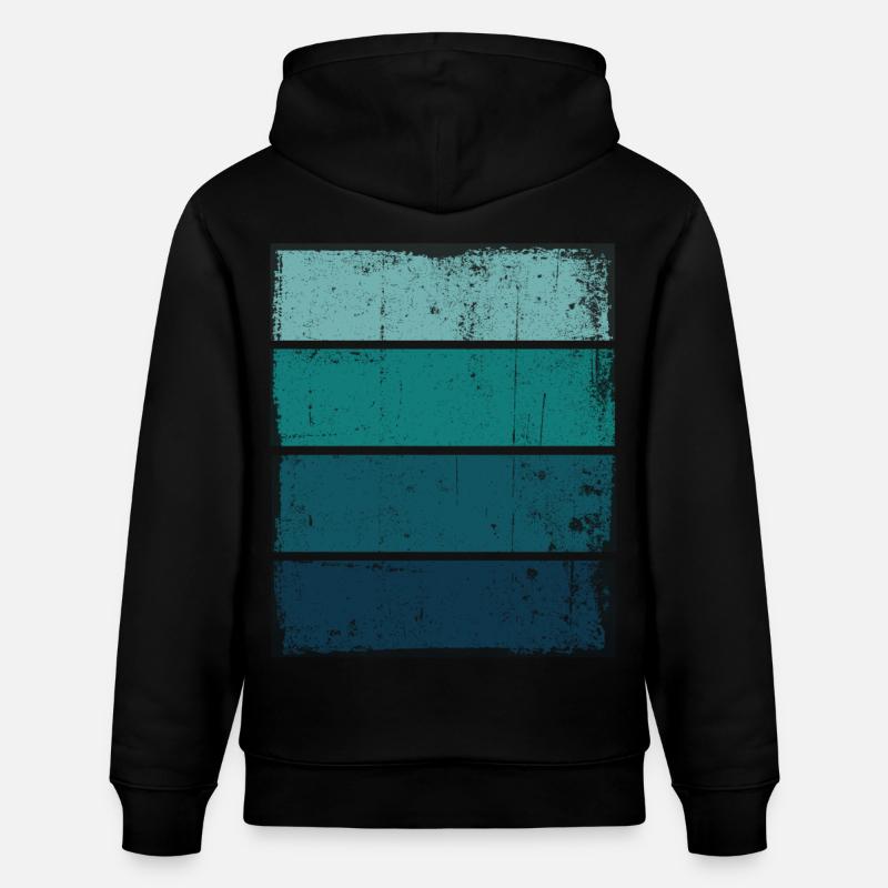 Contexte Grunge Sea Diving Marine - Sweat à capuche bio CRUISER Stanley/Stella Unisexe - noir