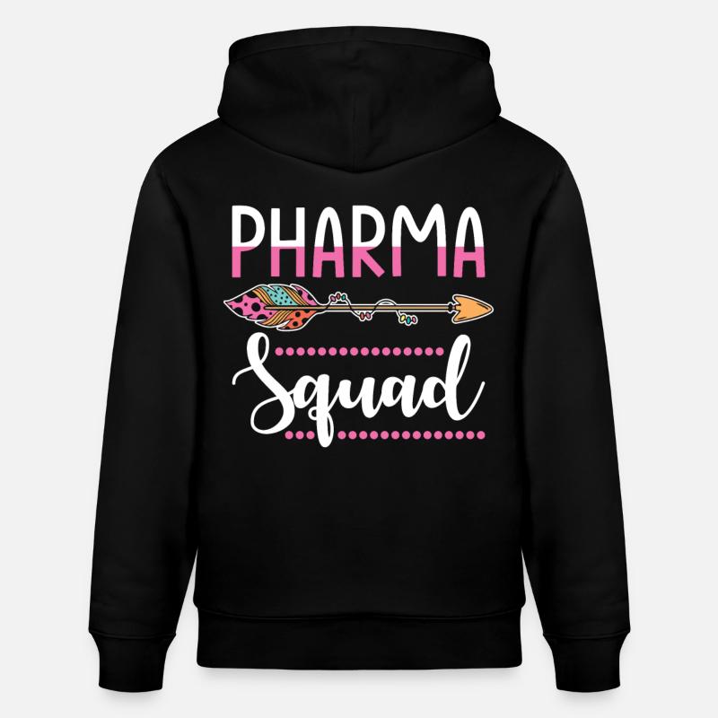 Pharmacien - Sweat à capuche bio CRUISER Stanley/Stella Unisexe - noir