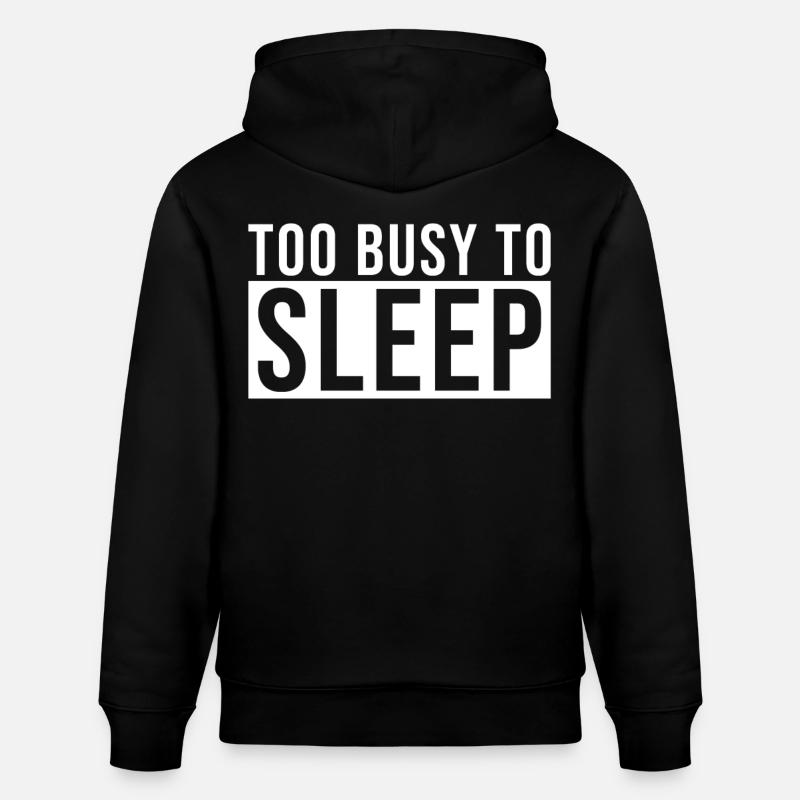 Home Office Spruch - Stanley/Stella Unisex Bio-Hoodie CRUISER  - Schwarz
