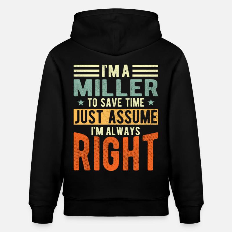 Meunier - Sweat à capuche bio CRUISER Stanley/Stella Unisexe - noir