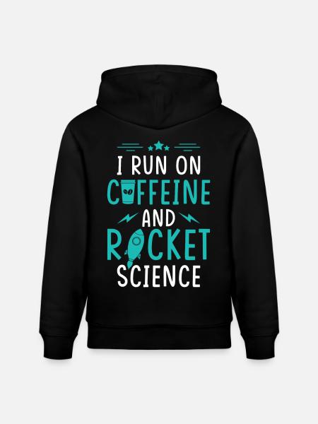 Aerospace Engineer - Stanley/Stella CRUISER Unisex Organic Hoodie - black