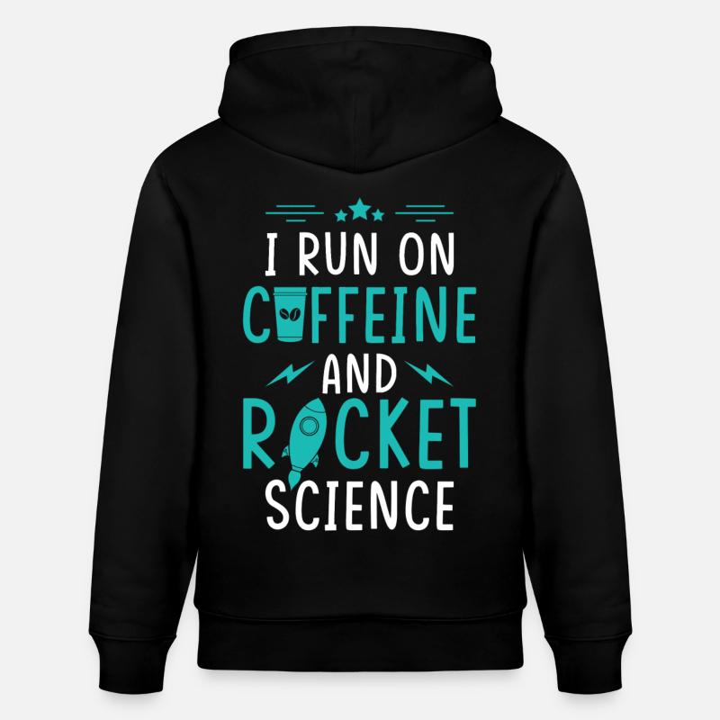 Ingénieur aérospatial - Sweat à capuche bio CRUISER Stanley/Stella Unisexe - noir