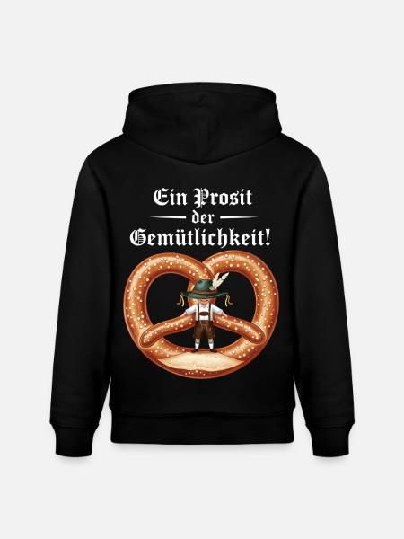 Ein Prosit der Gemütlichkeit ! - Stanley/Stella Unisex Bio-Hoodie CRUISER  - Schwarz