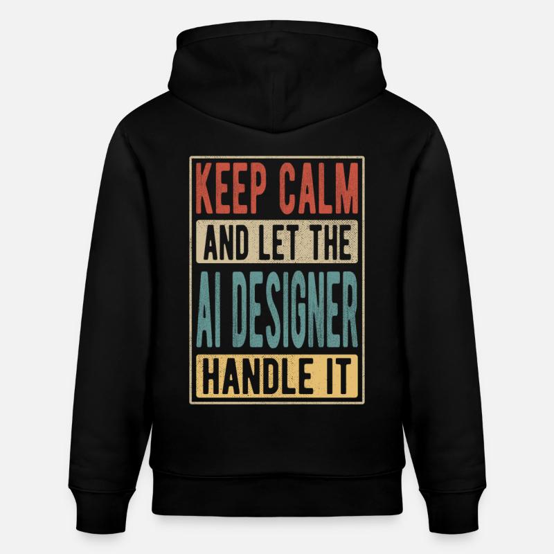 Ki Designer Cadeau Rétro - Sweat à capuche bio CRUISER Stanley/Stella Unisexe - noir