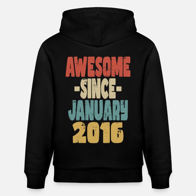 Génial janvier 2016 - Sweat à capuche bio CRUISER Stanley/Stella Unisexe - noir