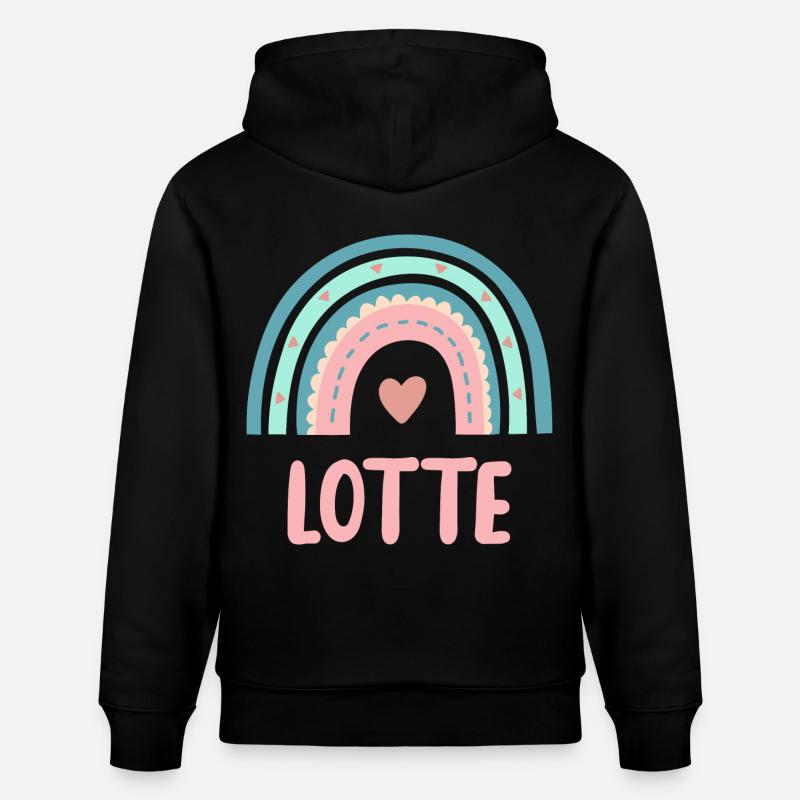 Lotte Nom Rainbow Baby - Sweat à capuche bio CRUISER Stanley/Stella Unisexe - noir