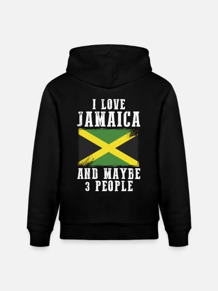 Jamaica - Stanley/Stella Unisex Bio-Hoodie CRUISER - Schwarz