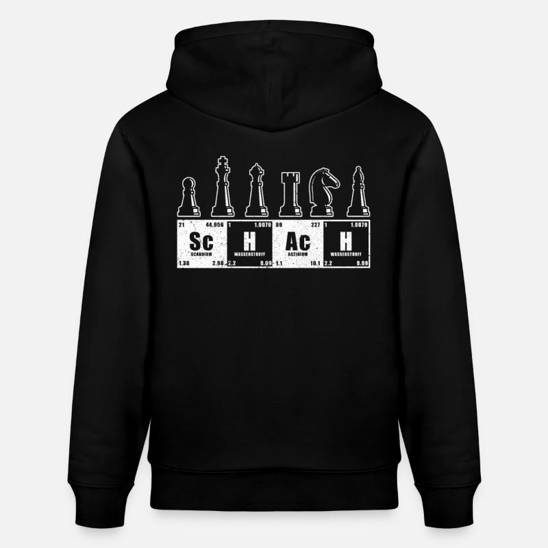 Schach - Stanley/Stella Unisex Bio-Hoodie CRUISER  - Schwarz