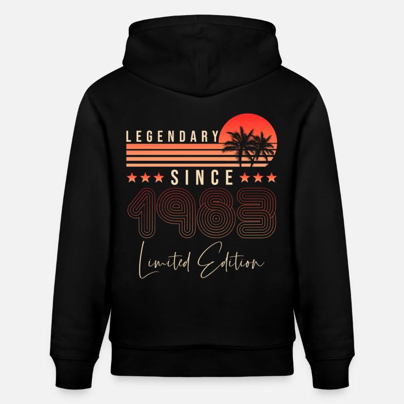 Légendaire depuis 1983 - Sweat à capuche bio CRUISER Stanley/Stella Unisexe - noir