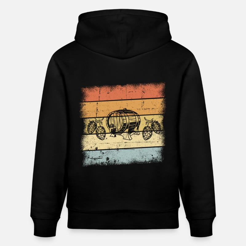 Conception de brassage à domicile - Sweat à capuche bio CRUISER Stanley/Stella Unisexe - noir